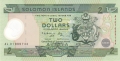 Solomon Islands 2 Dollars, (2001)